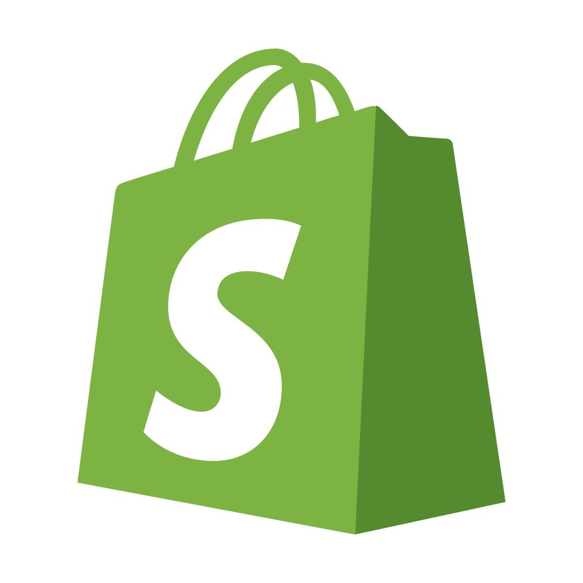 شعار منصة Shopify للتجارة الإلكترونية